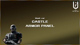 Castle ARMOR PANEL - WeaK .ver