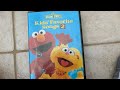 Sesame Street Kids Favorite Songs 2 2001 DVD