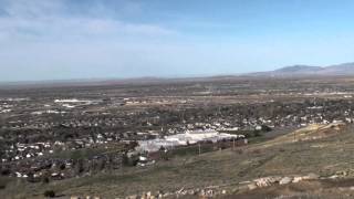 preview picture of video 'North Ogden and Pleasant View Utah Bench View HAFB and Great Salt Lake'