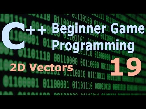 Beginner C Game Programming DirectX 2D Vectors Tutorial 19