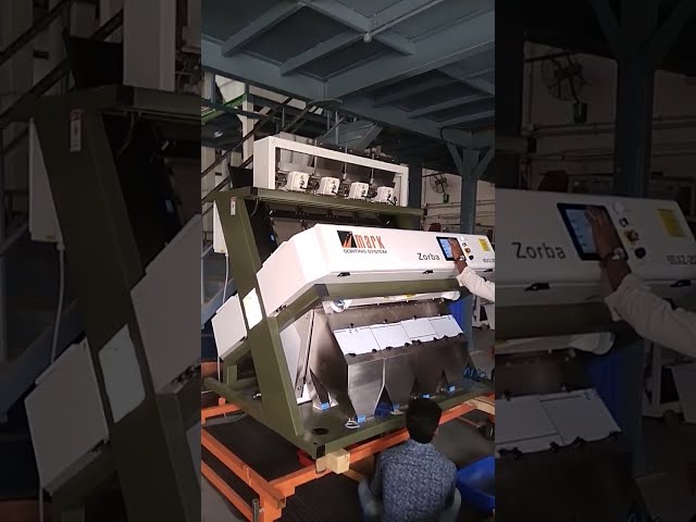 Spices Color sorting machine. - Sesame Til Seeds Color Sorting Machine ...