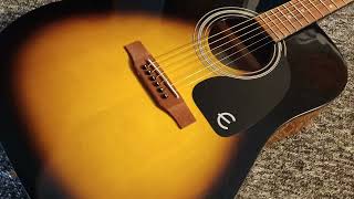 Video thumbnail for Epiphone Pro-1 - acoustic guitar - sound test by MGM Music