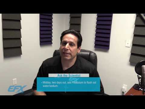 Ask the Scientist - How to get "dry and hard" for a show