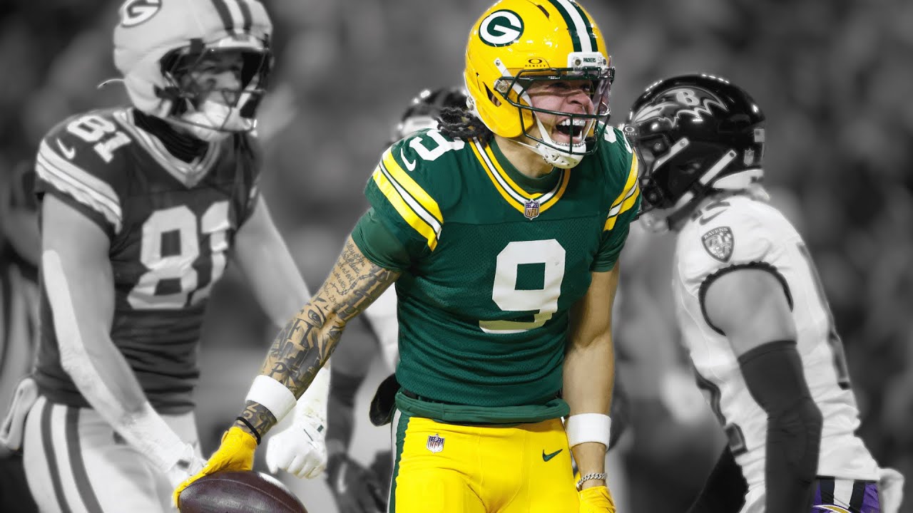 Every catch from Christian Watson's 113-yard game vs. Ravens | Week 17