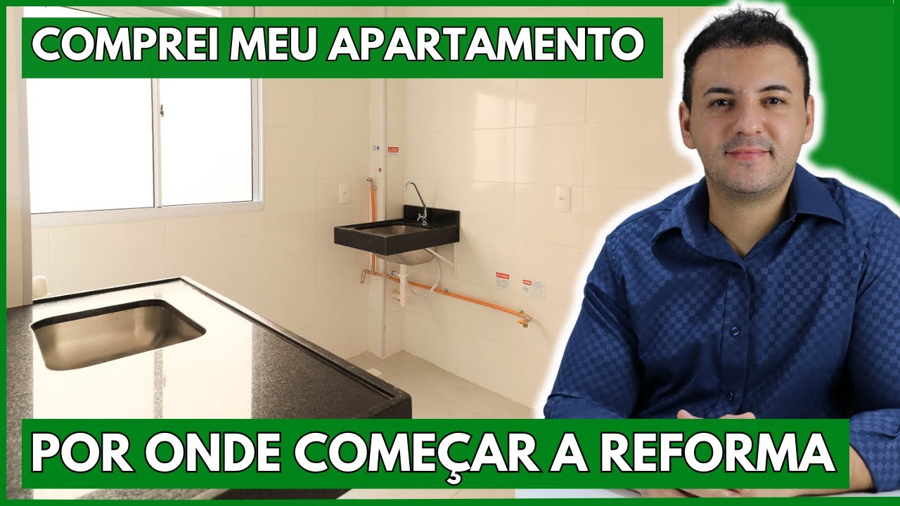 COMPREI MEU APARTAMENTO PASSO A PASSO DA REFORMA COMPLETA