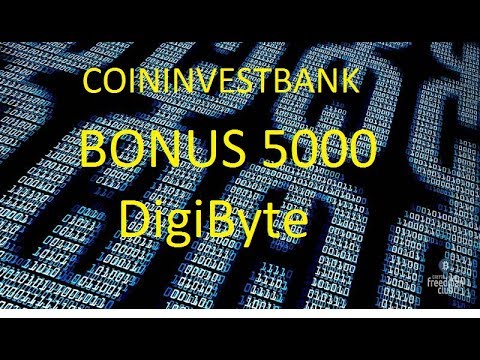 COININVESTBANK-5000 DIGIBYTE БОНУС