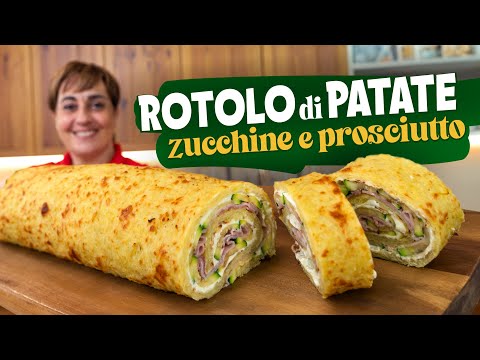 ROTOLO DI PATATE ZUCCHINE E PROSCIUTTO Ricetta Facile - Fatto in Casa da Benedetta