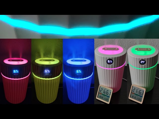 Vídeo relacionado con Humidificador 15L, Humidificador de Aire Multifuncional 1500 ML/H Humidifier Automático 75W con Boquilla Recta Boquilla Angular y Boquilla de Cuatro Cabezales para Armarios de Cultivo