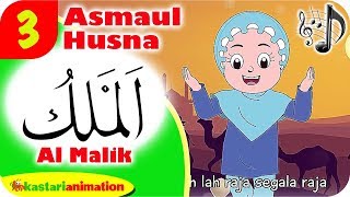 Download lagu ASMAUL HUSNA 3 - AL MALIK bersama Diva | Kastari Animation  mp3