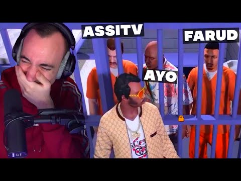 HAMUDI und AYO besuchen FARUD im KNAST 💀 GTA RP FamilyLife