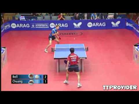 DTTL Play-Offs 2010: Timo Boll - Chuang Chih Yuan