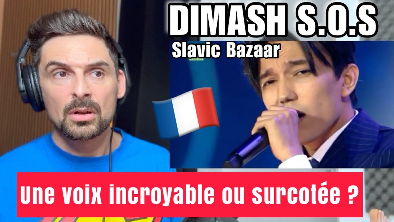 🎤 Reaction of a French Vocal Coach: First Encounter with Dimash - S.O.S - Slavic Bazaar