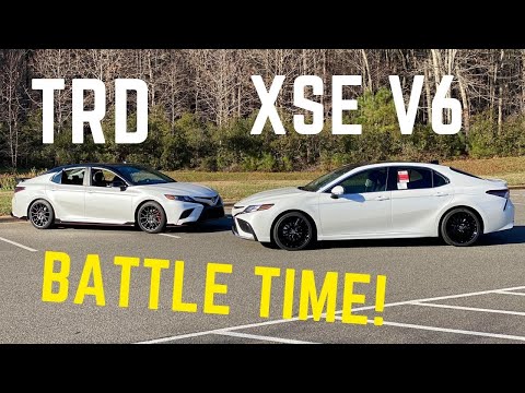 2021 Camry XSE V6 vs Camry TRD