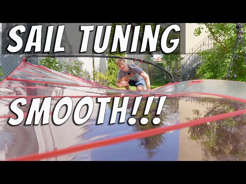 Secrets of Sail Tuning, skin tension - Wojtek Brzozowski Windsurfing