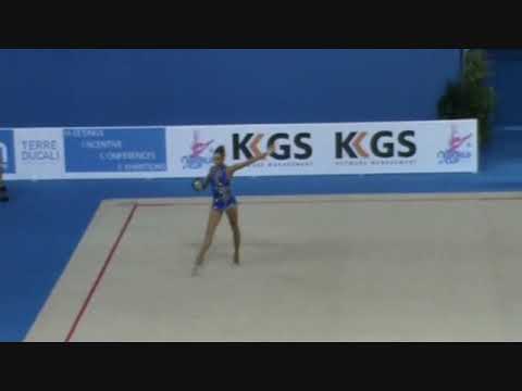 Julia Romanyuk ball World Cup Pesaro 2011