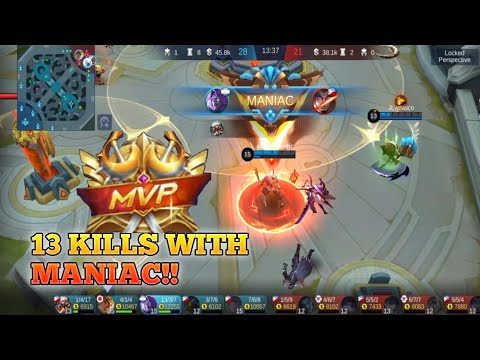 MOSKOV 1 vs 4 MANIAC!!! | TOP GLOBAL MOSKOV GAMEPLAY | MOBILE LEGENDS
