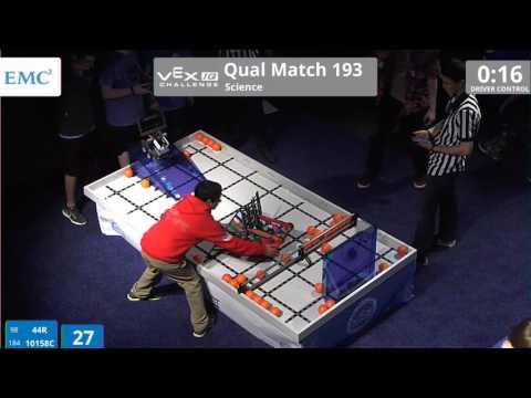 VEX Worlds 2016 - VEXIQ Middle School - Science - Qual 193 (44R 10158C) 61