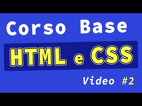 Corso HTML e CSS da Zero! - Parte 2