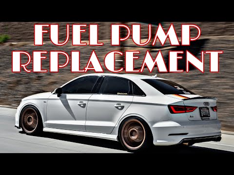 DIY IN TANK LOW PRESSURE FUEL PUMP REPLACMENT ON 2016 AUDI A3 /S3/GOLF R/GTI