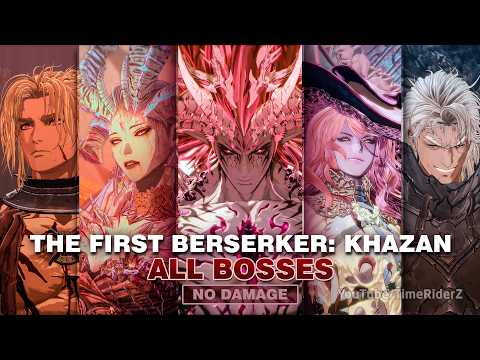 ⚔️ Greatsword Mastery: All 16 Bosses No Damage — The First Berserker: Khazan (Expert) ⚔️
