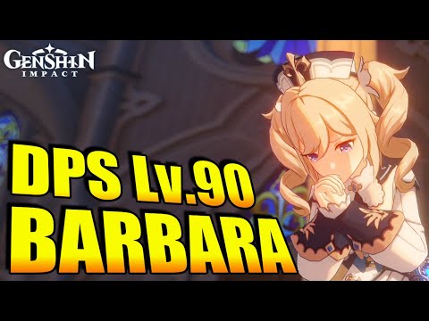 Lv 90 DPS Barbara meme or no? - Genshin Impact