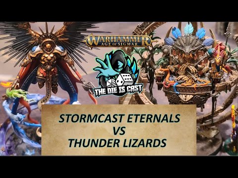 AoS 3.0 Battle Report: New Stormcast Eternals vs. Thunder Lizards Seraphon