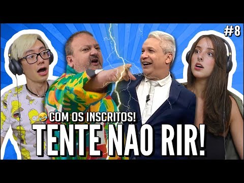 JOVENS REAGEM A DESAFIO TENTE NÃO RIR DOS INSCRITOS 8 - SE RIR LEVA CHOQUE