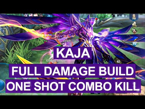 Kaja Gameplay / Kaja Full Damage Build 2021 / Top 1 Global Kaja Build 2021 / Mobile Legends 2021