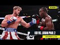 FULL FIGHT | KSI vs. Logan Paul 2 (DAZN REWIND)