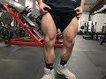 17 Year old Bodybuilder Leg Workout