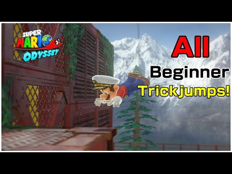 Super Mario Odyssey All Beginner Trickjumps