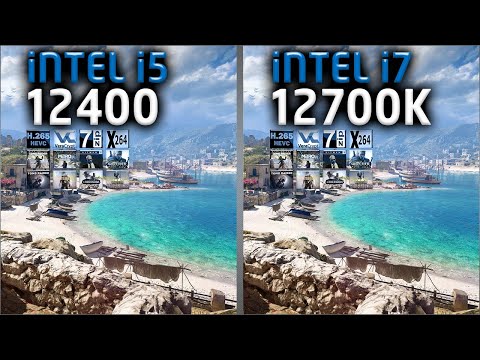 Intel i5 12400 vs i7 12700K Benchmarks – 15 Tests 🔥