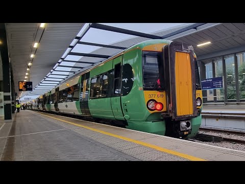 Class 377/7 FAST ride (97mph, almost max speed)