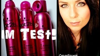 Review: got2b - 2 sexy BIG VOLUME push up Serie: Spray Powder, Spray Mousse, Haarspray