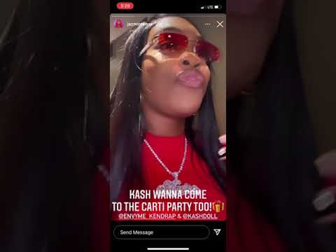 Kash Doll Surprises Friend With Cartier