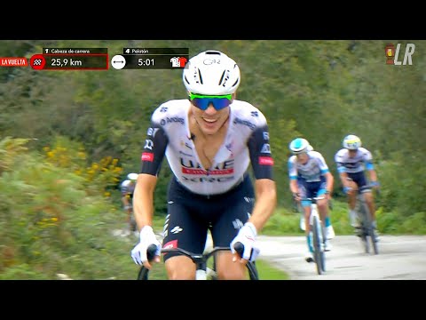 Is Juan Ayuso SMILING When He Attacks?! | Vuelta a Espana 2025 Stage 12