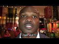 TIMOTHY BRADLEY ON COMEBACK "AMIR KHAN DONT WANT NONE OF THIS!" SAYS HE QUIT IN CRAWFORD FIGHT