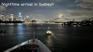 Disney Wonder arrival in Australia!