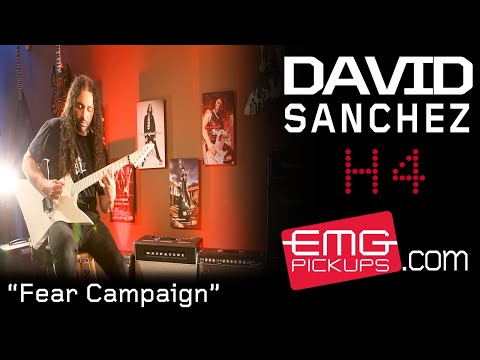 David Sanchez performs "Fear Campaign" on EMGtv