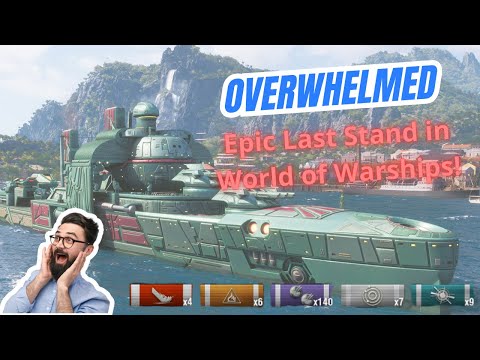 World of Warships LAST STAND! Outnumbered and Outgunned!