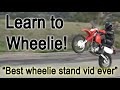 How to clutch up wheelie step-by-step (4K)