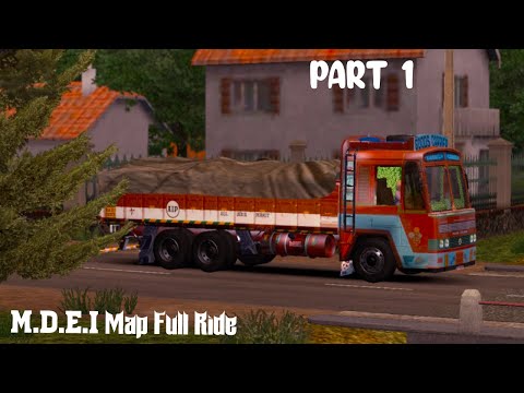 M.D.E.I Ets 2 Full Map Ride | Part 1 | Chalakudikkaran Official