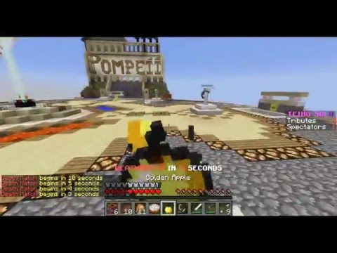 Minecraft- Lucky Block Hunger Games- Pompeii