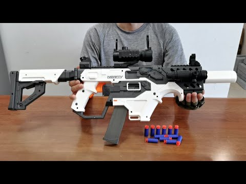 Kriss Vector Soft Bullet Toy Gun Unboxing 2022 - Flywheel Nerf SMG Blaster