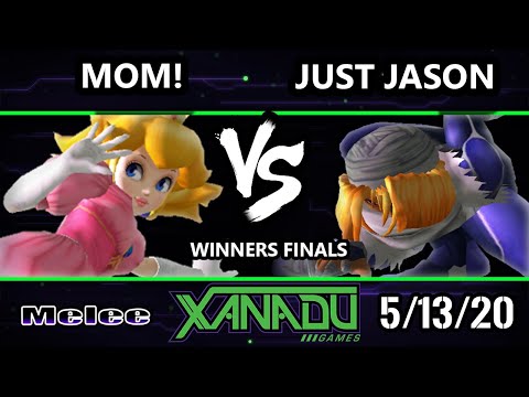 S@X 353 Onine Winners Finals - MOM! (Peach) Vs. Just Jason (Sheik) Smash Melee - SSBM