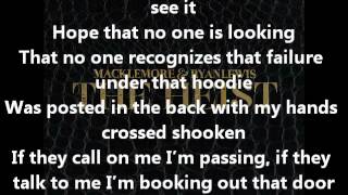 Macklemore &amp; Ryan Lewis -Starting Over Feat.Ben Bridwell (Lyrics On Screen) (The Heist)