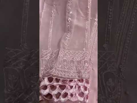Hoor Tex H-72 Faux Georgette Wholesale Pakistani Suit – product video thumbnail