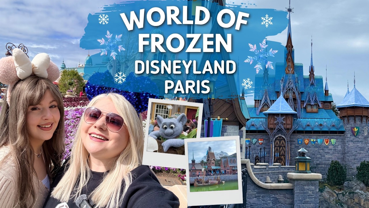 NEW World of Frozen & Disney Adventure World ❄️ First impressions, food, merch & more!