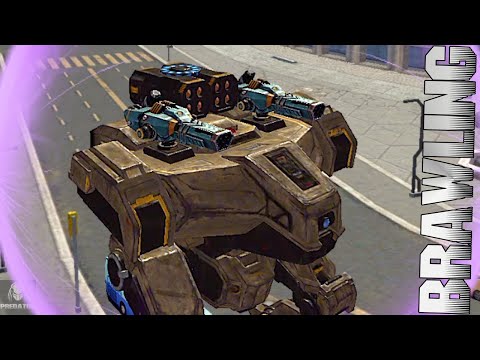 Battling Top Ranked Robots With Clan Mates In a 3 Person Squad - Rome Destruction [Ft. Nemesis] | WR
