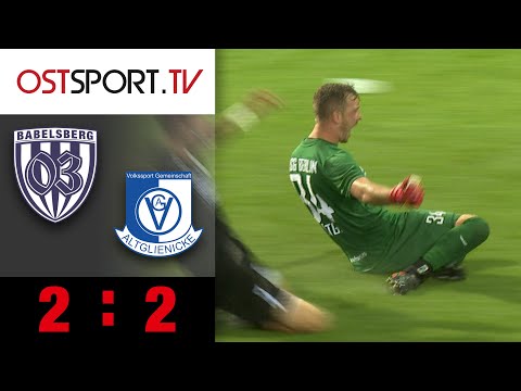 Wahnsinn! TORWART trifft in letzter Sekunde: Babelsberg 03 - Altglienicke 2:2 | Regionalliga Nordost